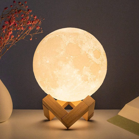 LED 3D Moon Lamp